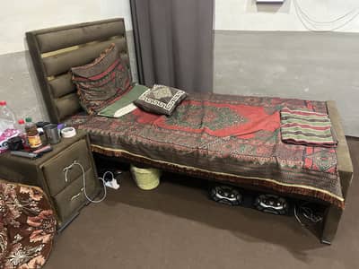 Bed and sofa Chair And seaty