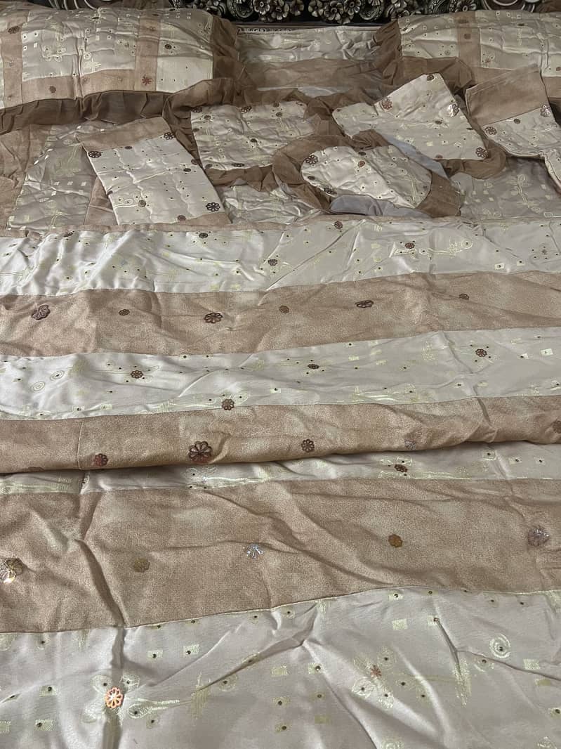 Wedding bed sheet 2