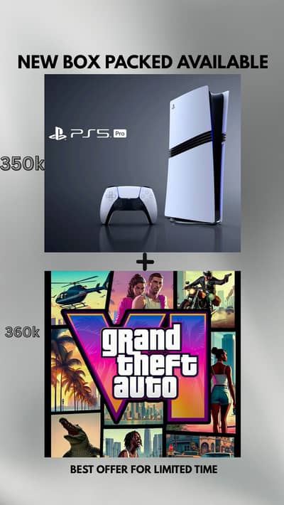 ps5 pro new box packed