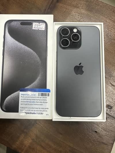 Apple iPhone 15 Pro Max jv 256gb