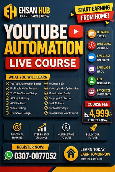 Master YouTube Automation in 7 Days
