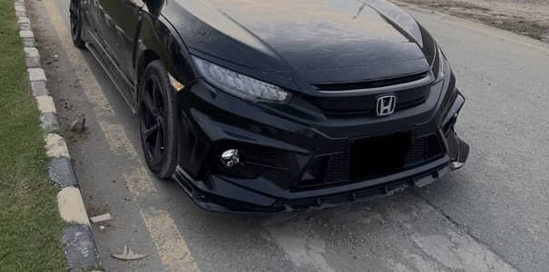 civic x fc 450 front back bumper condition 10/10 no repair