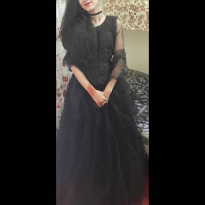 black Long frock