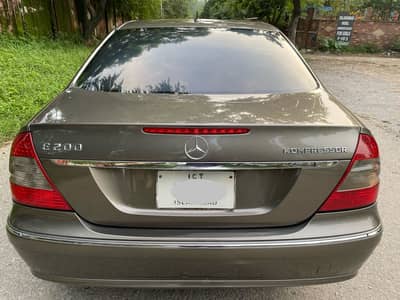 Mercedes E Class 2007 original condition and mileage