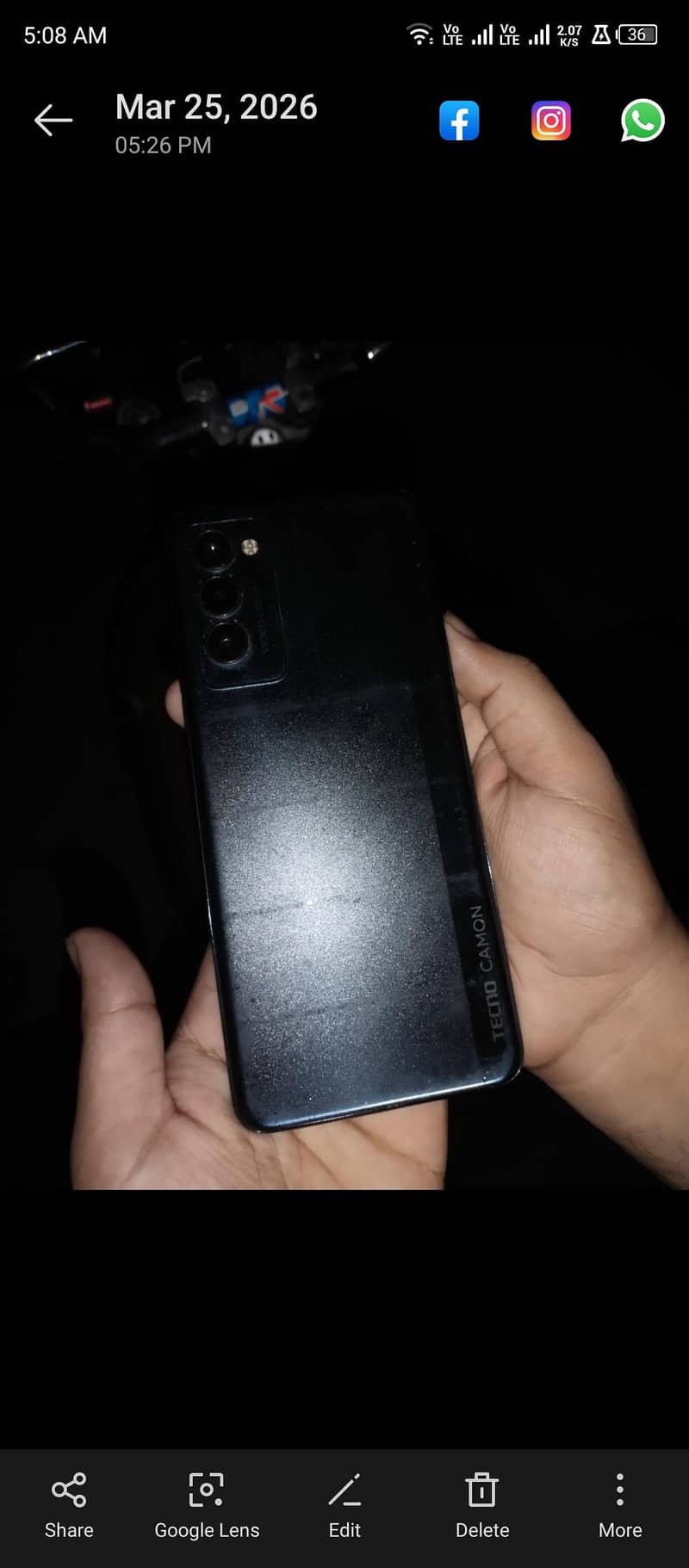 Tecno Camon 18P 0