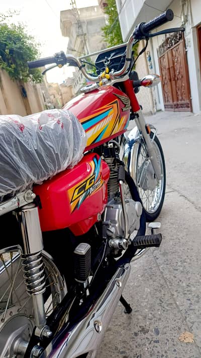 Honda CG 125 Applied for lush Condition