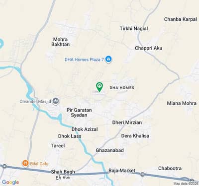 Back open 8 Marla Ready plot for sale in DHA Homes DHA 7 Islamabad