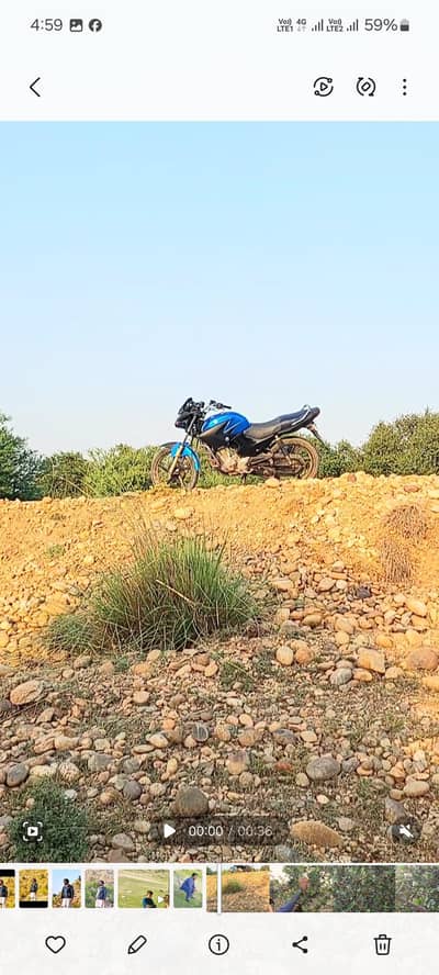 yamaha ybr 125 ache halt ma ha 10 by 10 Condition ma ha