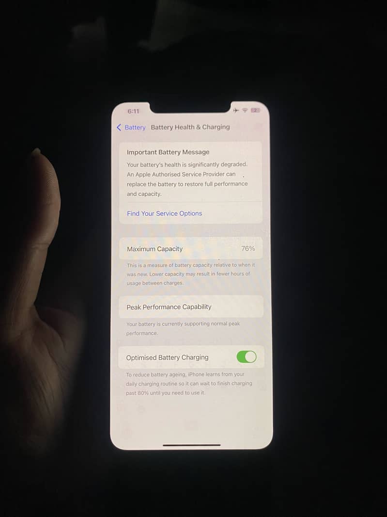 iPhone XS Max 7