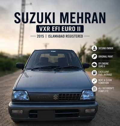 Suzuki Mehran VXR 2015