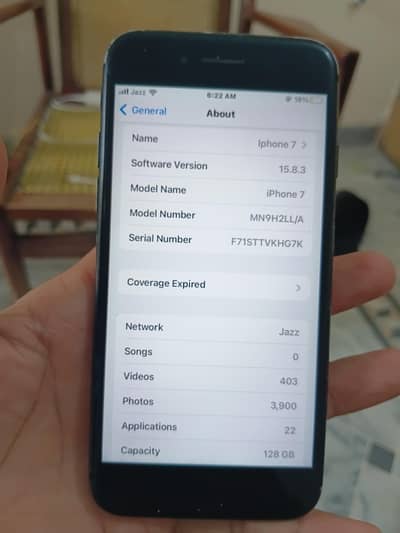 iphone 7 128GB - PTA Approved