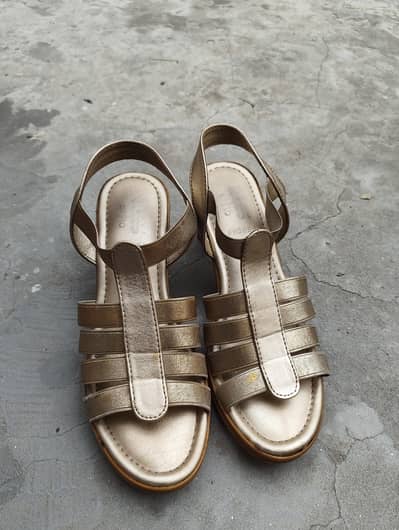 stylo ladies sandals golden women 7 shoes