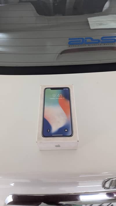 iphone x official PTA approved with original box and cable 