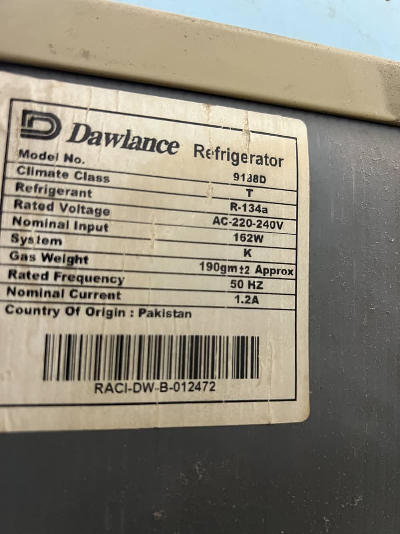 dawlance fridge 2