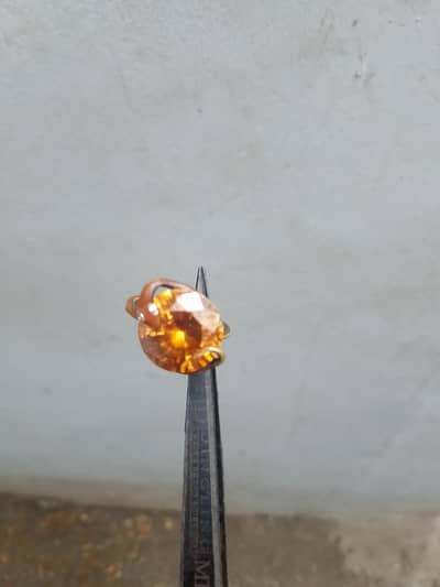 Ring golden zarcon
