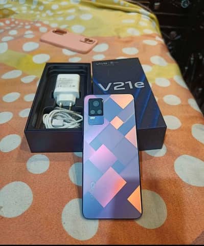 Vivo V21e Full Box 8/128 Not Open Repair Contact Me, 0305,694,94,75