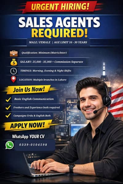 Urdu and English Call Center Jobs in lahore