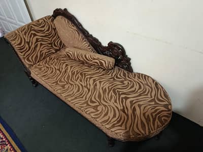 Wooden Couch / Sofa – Excellent Condition