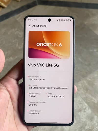 Vivo V60 Lite 5g Full Box