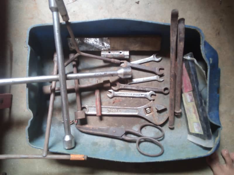 Air compressor+grinder+complete istri+tools 6