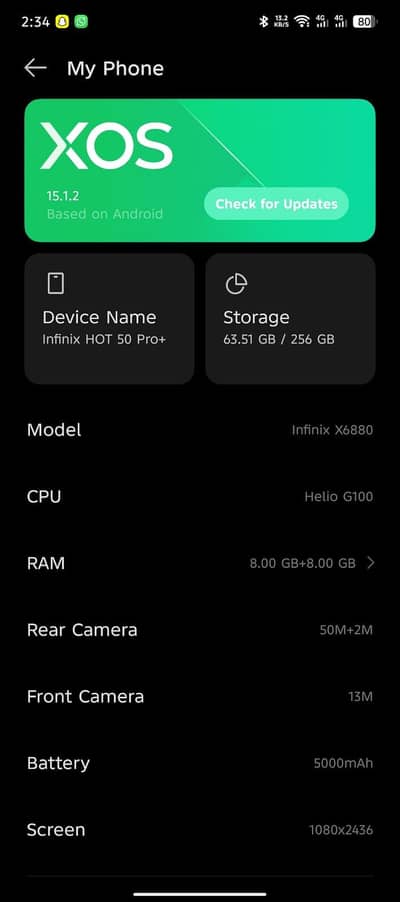Infinix Hot 50 Pro Plus
