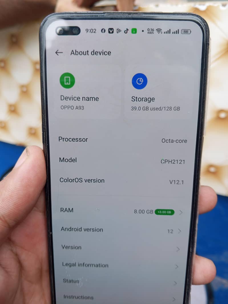 OPPO A93 0