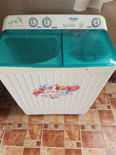 haier washing machine