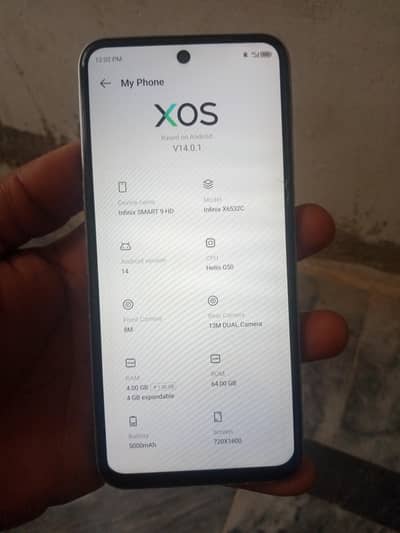 Infinix Smart 9 4 64 sale exchange 03190220397