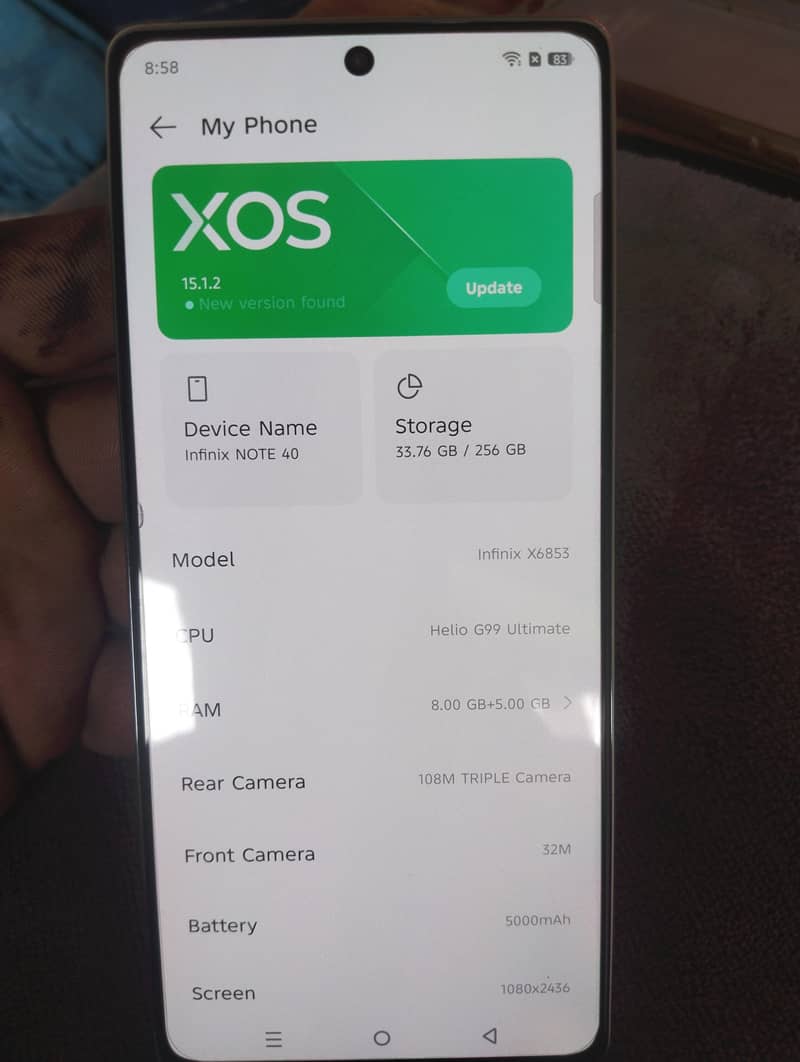 Infinix Note 40 1