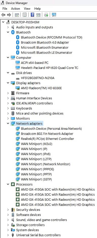 HP Thin Client T630 0