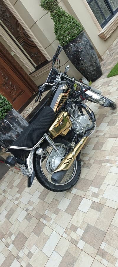 Honda CG 125, golden edition,self start,Honda 125