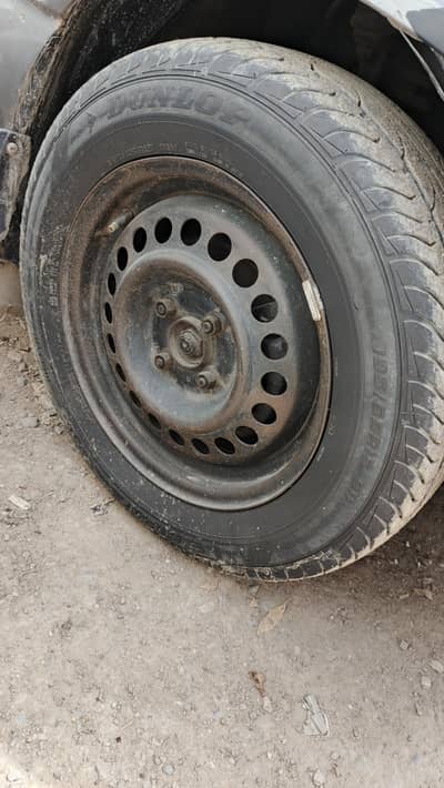4 tyres Dunlop 3 tyres Euro star 195/65/15 urgent sale