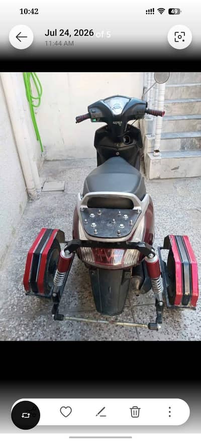 scooty united 2019 madal 2 sport wheel be Laga ha patrol enjan