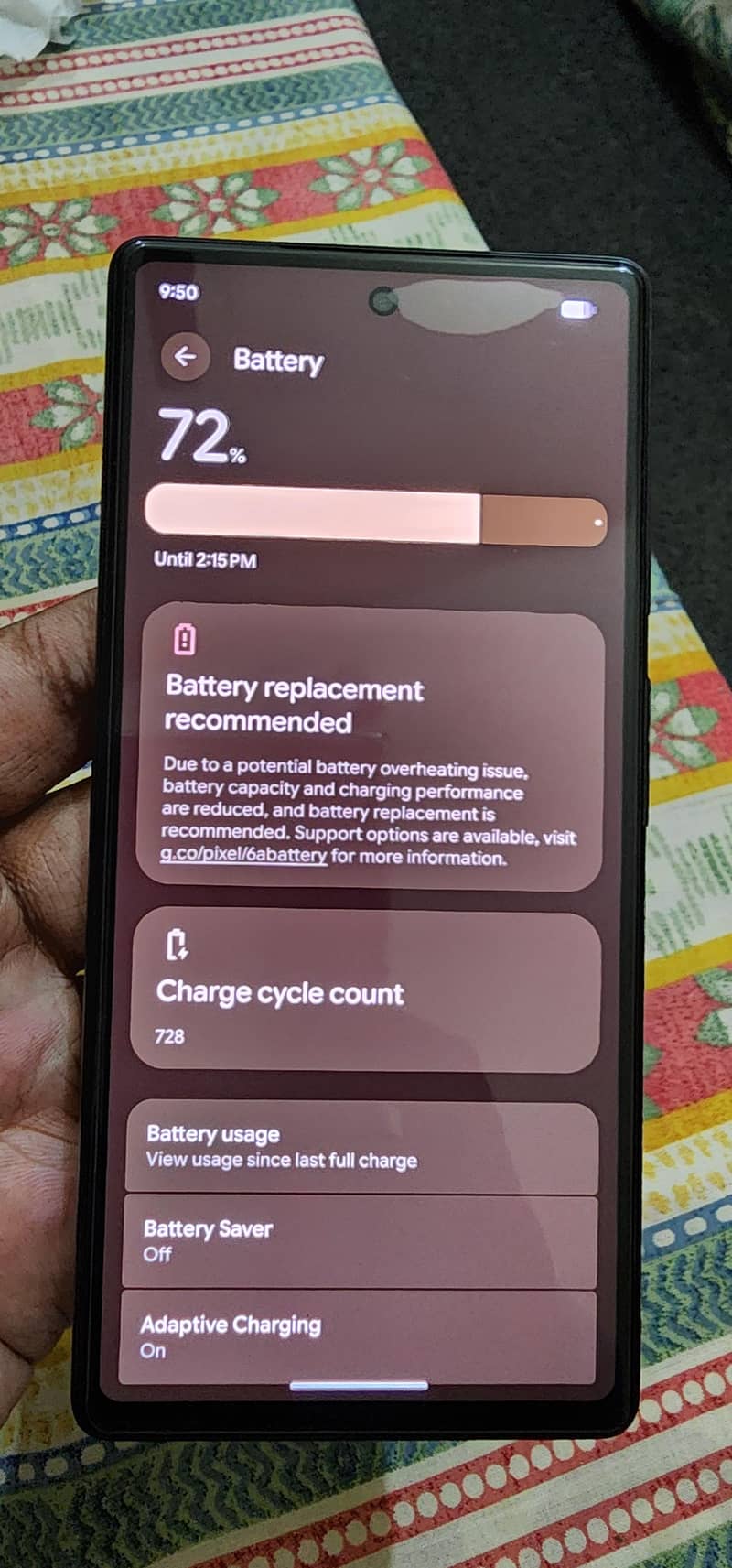 Google Pixel 6a 6