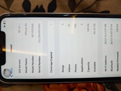 Apple iPhone Xr converted to 15 pro max all ok condition 10/10  128 gb