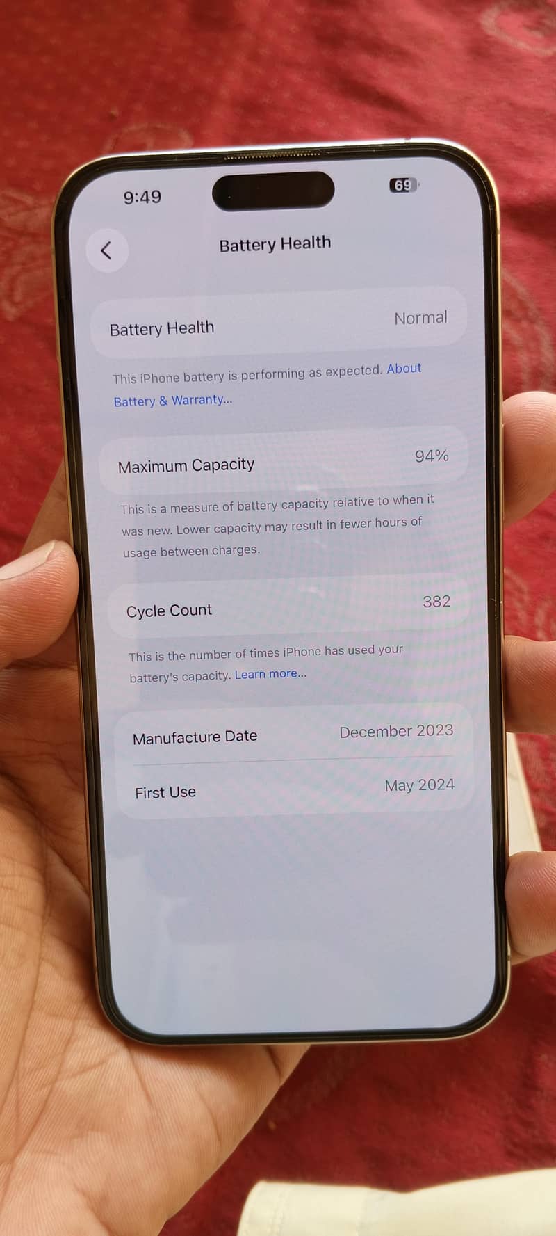 Apple iPhone 15 Pro Max 256GB – JV – Natural Titanium. 7