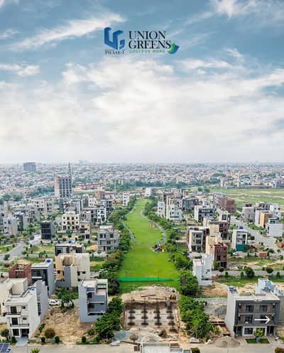 3.11 MARLA PLOT FOR SALE IN UNION GREENS COLLEGE ROAD LAHORE.