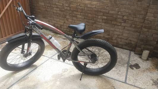 Fat tyre bycycle