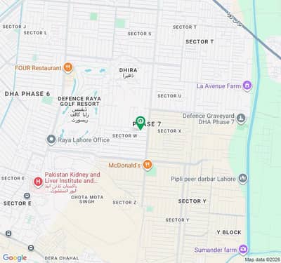 20 Marla Road Level No DB And Pool Plot For Sale