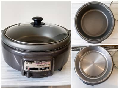 SANYO Made in Japan Electric Pan (not hot plate) 100% genuine product