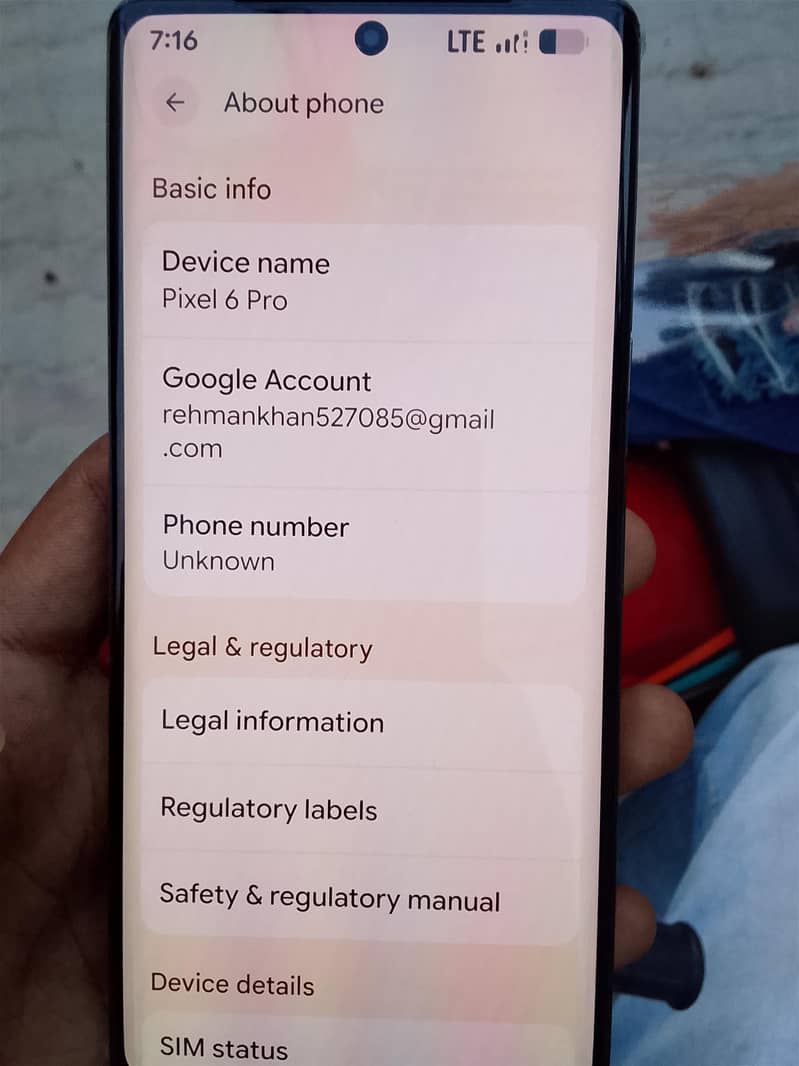 Google Pixel 6 Pro 7