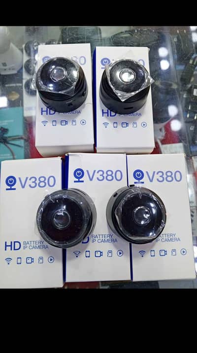 V380 Mini Wifi Camera Upgraded - 1080P, Night Vision,