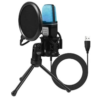 YANMAI SF666R USB Microphone RGB Condenser Microphone Gaming Mic