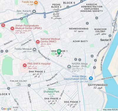 West open 120 sq. yards Ground floor portion avaiable for rent in ideal location of DHA