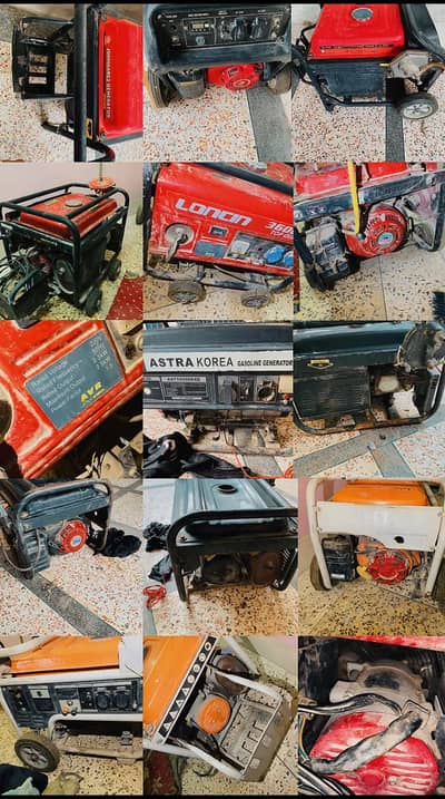 Used generators for sale in best conditions durable for heavy load