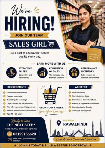 sales girl