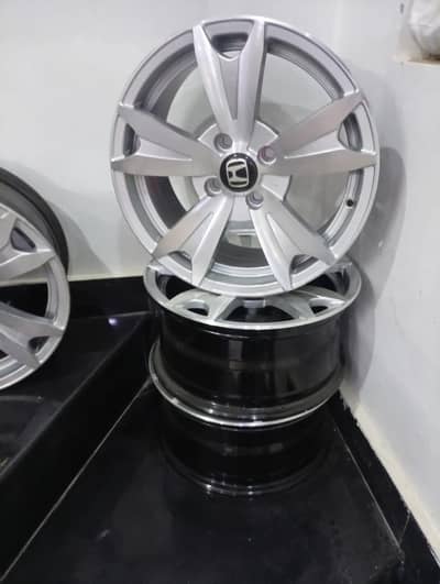 Imported Lightweight Alloy Rims 15" Inches PCD-100 for Honda Toyota et