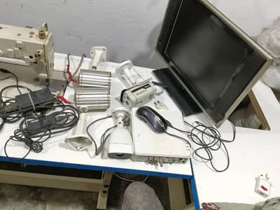 4 camera LCD dvr