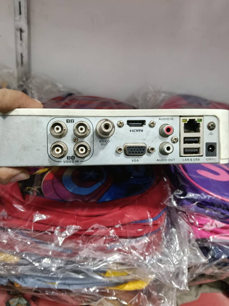 4 camera LCD dvr 4