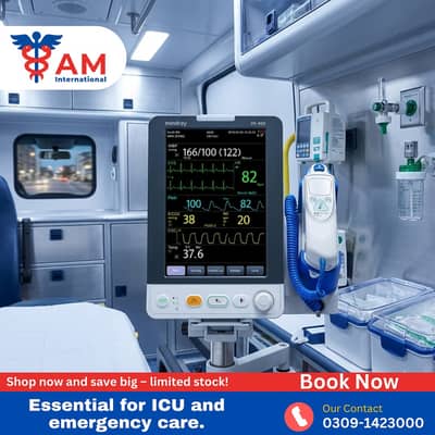 Patient monitor/ ICU monitor/ Cardiac monitor /Hospital monitor